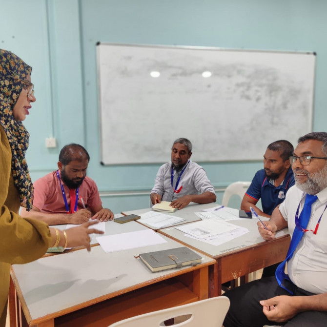 ހދ ނޮޅިވަރަންފަރު ސްކޫލްގައި ކުރިއަށް ގެންދިޔަ އިންކްލޫސިވް އެޑިޔުކޭޝަން ސަޕޯޓް ޕްރޮގްރާމް