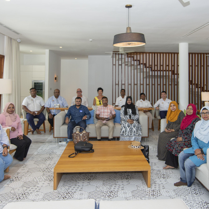 DoIE visited Amilla Maldives, Maldives' first accessibility and inclusion resort