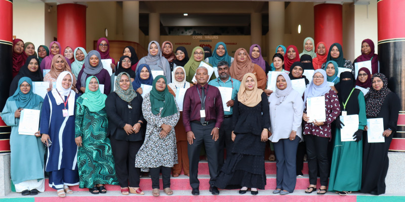 Teacher Training on Early Identification Screening Tool Training Program sessions conducted in Male' region