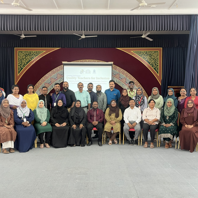 Capacity Building of Secondary Mathematics Teachers in Teaching Students with Complex Learning Profiles training sessions for GN and SN Schools