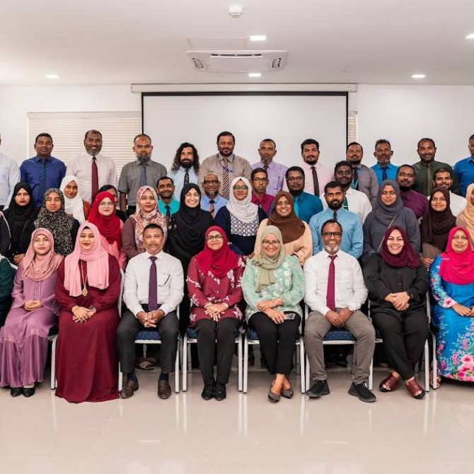 Transformational Leadership for Equity and Inclusion symposium has been held for senior officials of Haa Dhaalu Atoll